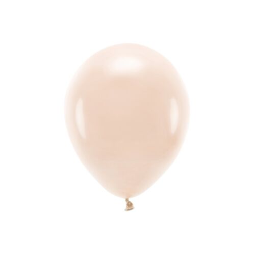 ECO lufi, latex, 30cm, világos poros rózsa, egy darab lufi parti dekorációhoz - Otthon és kert