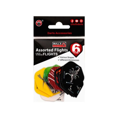BULL'S DARTS toll csomag 6x3 db 165633722 - Darts toll