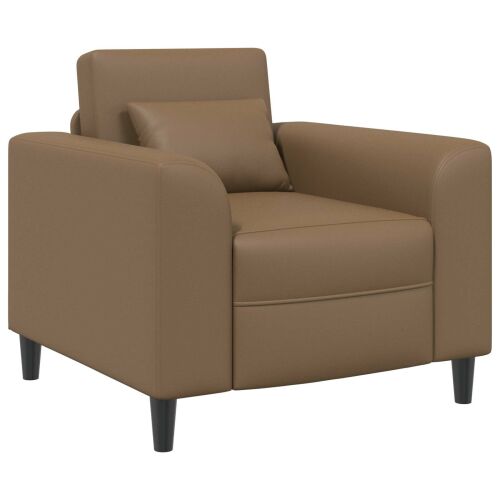 vidaXL karosszék Cappuccino Műbőr 165638049 - Fotel