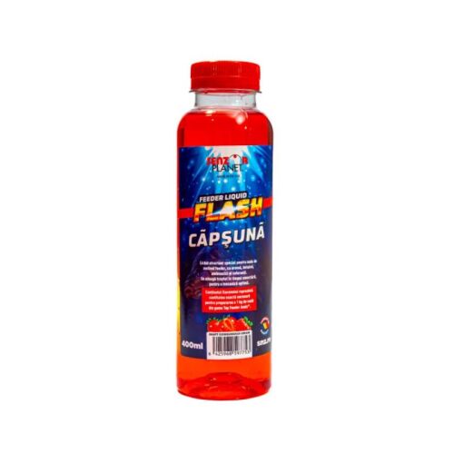 Senzor Feeder Liquid Flash Folyékony adalékanyag, eper, piros, 400ml 165653816 - Etetőanyag