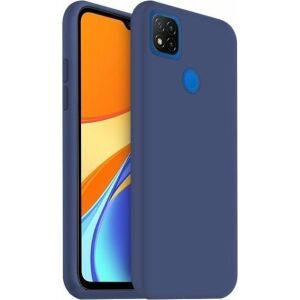 Forcell Soft marineblaue Hülle auf Xiaomi Redmi 9C Handy - Forcell