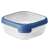 Curver Grand Chef 0.75L square food container with blue lid