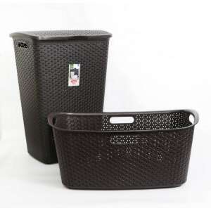 Košara za rublje My Style 47L 60x39x28cm tamnosmeđa 44818868 - Dom i vrt
