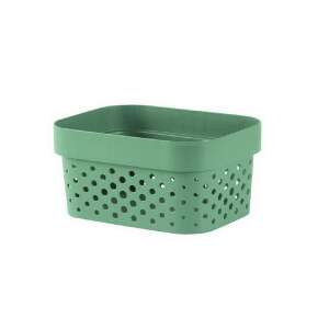 CURVER "INFINITY" 4.5L green storage basket with holes - Storage & organization