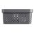 Curver Infinity 4.5L Basket, Front View, Grey Plastic