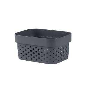 CURVER "INFINITY" storage basket, 4.5L, grey, with holes - Curver Storage Box & Basket