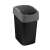 CURVER "PACIFIC FLIP BIN" 25L schwarzer Flip-Bin Mülleimer mit Deckel