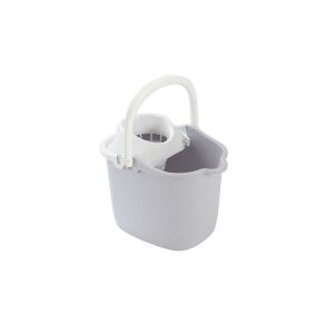 CURVER 15L Mop Bucket with Wringer, gray plastic - Household Bucket & Bowl