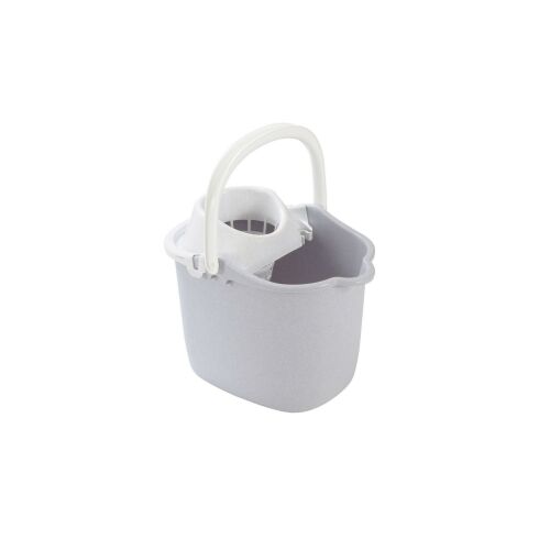 CURVER 15L Mop Bucket with Wringer, gray plastic