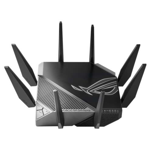 Asus ROG Rapture GT-AXE11000 Tri-Band WiFi 6E Router, Vorderansicht