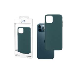 3MK Matt Case for iPhone 12/12 Pro, green silicone phone cover, retail packaging - 3MK Phone Case