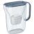 Brita Style Essential vízszűrő kancsó Maxtra Pro PP szűrővel, sötétkék fedővel, 3/4 nézet fehér háttérrel