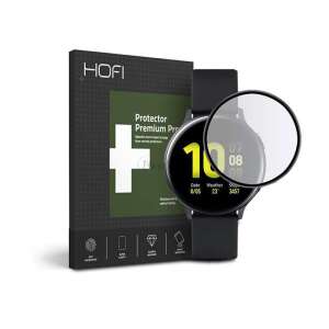 HOFI Hybrid Glass screen protector for Huawei Watch Active 2 (44mm) - black - Smart watch display protection film