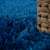 Hochflor szőnyeg mosható egyszínű kék, modell 20506, 200x280cm 44830106}