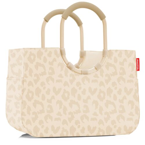 Reisenthel leo vanilla loopshopper L Bevásárlótáska - Bézs/Mintás 165903368 - Reisenthel