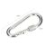 ZSY1913 szett 5 db Kotarbau horganyzott acél 100mm karabiner biztonsági csavarral kötelekhez és láncokhoz, méretekkel