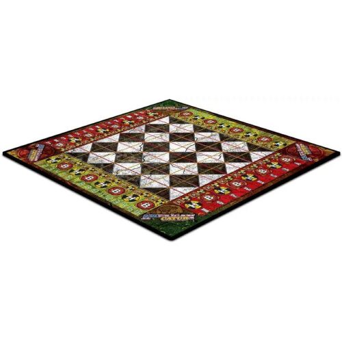 American Catur játéktábla, stratégiai sakk-szerű játék, 18x18 hüvelykes élénk játéktábla - Társasjáték