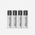Négy LiiBatteries újratölthető AAA Li-ion akkumulátor, 1.5V, 500mAh, USB-C töltőporttal