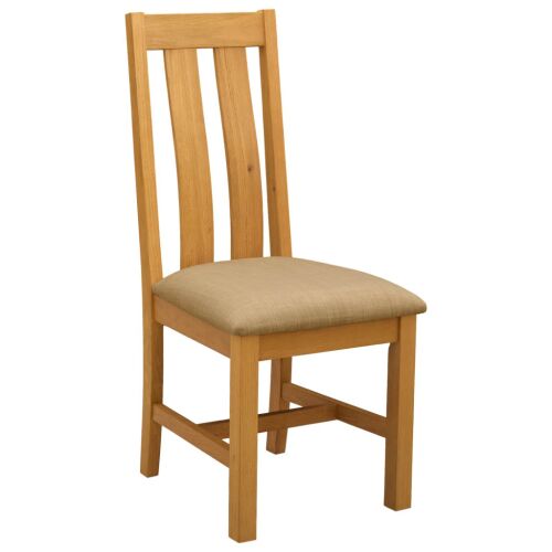 Étkezőszék 2 pcs Tömör Tölgyfa Bézs 45 x 54 x 100 cm