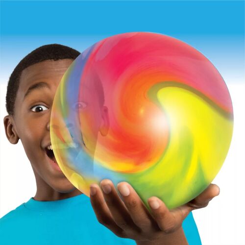 Tinygroovy Wubble bubi labda, színes squishy játék egy boldog gyerek kezében, 30 cm, kültéri játékhoz - Kültéri játék