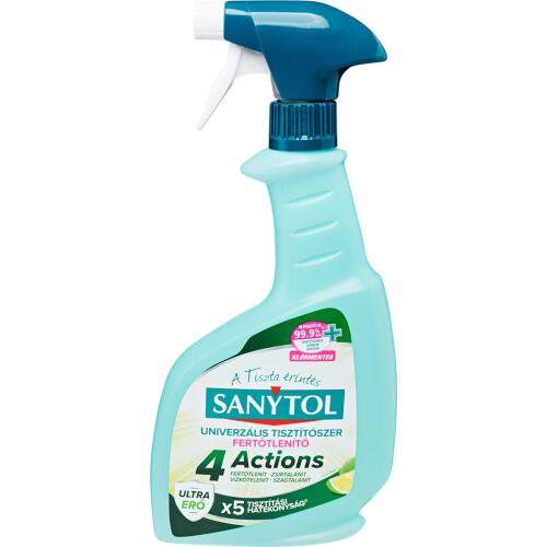 Sanytol 4Actions Univerzális Spray 500 ml 176527542 - Háztartási fertőtlenítőszer