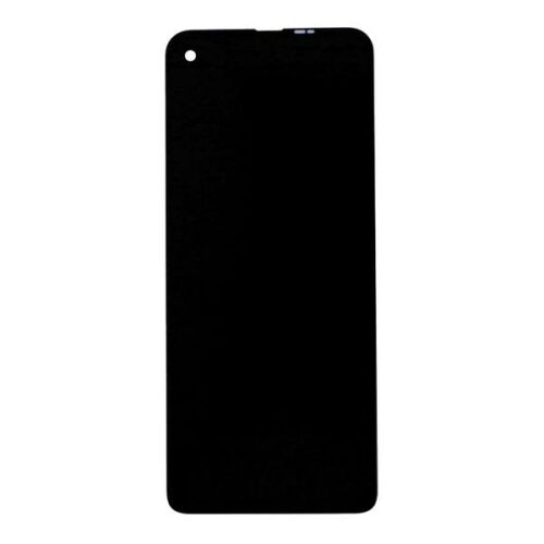 Motorola One Vision fekete OEM LCD kijelző érintővel, elölnézet, kikapcsolt képernyő - Mobiltelefon kijelző
