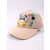 YO! PANDA MACKE 3D BASEBALL SAPKA BÉZS bézs színű gyerek baseball sapka 3D pandával és lufikkal, oldalnézet