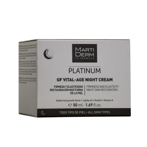 MartiDerm Platinum GF Vital - Feszesítő Éjszakai Krém, 50ml
