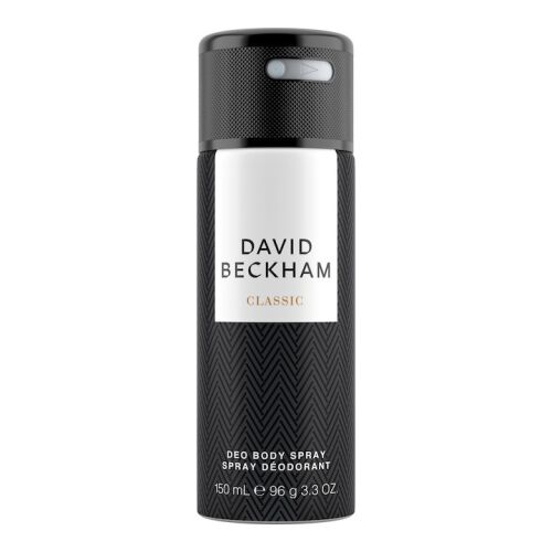 DAVID BECKHAM Férfi Dezodor Classic 150ml, fekete-fehér flakon márka logóval - Dezodor