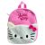 Hello Kitty Pink Bow 3D plüss hátizsák, táska 30 cm 170474074