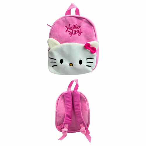 Hello Kitty Pink Bow 3D plüss hátizsák, táska 30 cm 170474074 - Óvodai kellék