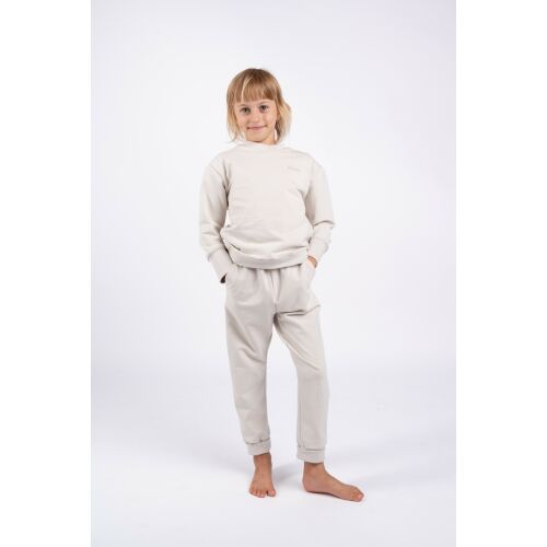 Moniel Gyermek melegítő szett méret 80/86 és 92/98 Basic Light Beige 166224382 - Baba és gyerek divat