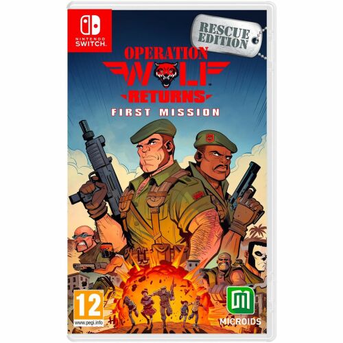 Operation Wolf Returns: First Mission - Rescue Edition, Nintendo Switch, Konzol játékszoftver 180449857 - Konzol játék