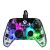 Turtle Beach Afterglow vezetékes RGB játékvezérlő Xbox Series X|S, Xbox One és PC konzolokhoz, Hall-Effekt karokkal és átlátszó kialakítással, többszínű világítással, elölnézet, ismétlés