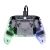 Turtle Beach Afterglow vezetékes RGB játékvezérlő hátulnézete Xbox Series X|S, Xbox One és PC konzolokhoz, átlátszó burkolattal és megvilágított belső részekkel