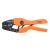 NEO Tools MC3 napelem krimpelő fogó narancs markolattal, zárt állapotban, oldalnézet