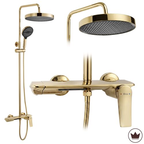 Zuhanyszett Rea Vision Gold 166369880 