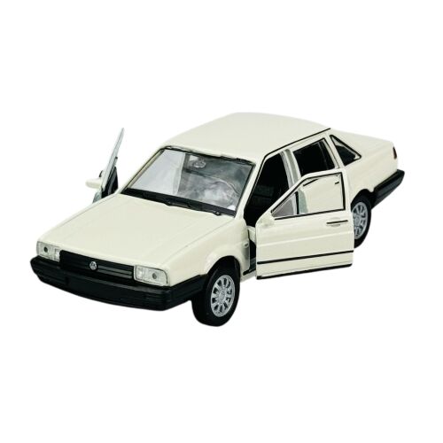 WELLY VW VOLKSWAGEN SANTANA / PASSAT B2 FEHÉR 1:34 43647 166375704 - Modell és makett