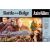 Axis & Allies: A bulge-i csata társasjáték dobozának grafikája második világháborús katonákkal és parancsnokokkal, kiemelve a történelmi konfliktus témáját