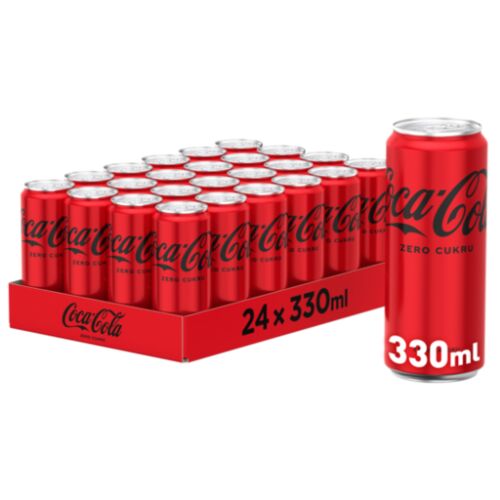 Coca-Cola Zero szénsavas üdítőital 24x330ml - Coca-cola 166498460 - Élelmiszer és ital