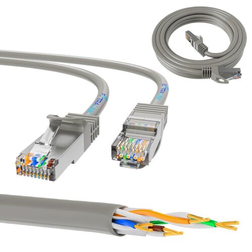 Extralink Kat.5e UTP 5m | LAN Patchcord | Copper twisted pair 166508577 - Patch kábel