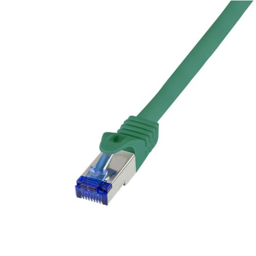 Logilink Patch kábel Ultraflex Cat.6A S/FTP 10m zöld (C6A095S) 166509704 - Patch kábel