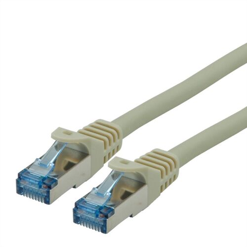 Roline 21.15.2809-20 S/FTP CAT6a Patch kábel 20m Szürke 166552513 - Patch kábel