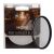 HOYA MIST DIFFUSER BLACK No 0.5 kreatív szűrő 72mm, termék csomagolásban egy nő életmód képével a háttérben, ferde nézet