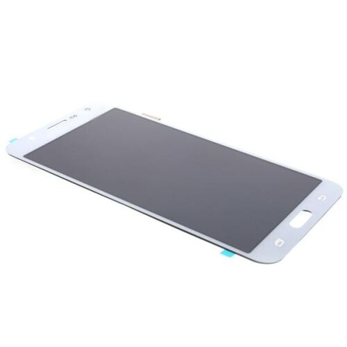 Samsung Galaxy J7 fehér LCD kijelző érintővel, döntött nézet - Mobiltelefon kijelző