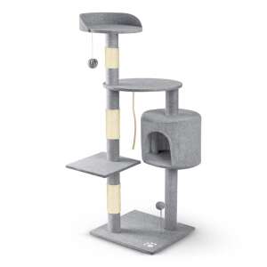 PetHaus PH-005 Cat Scratching Post and Play Center 111cm #grey-beige