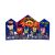 Kinyitott P.M.I. Sonic Prime adventi naptár különböző Sonic karakterekkel és New Yoke City felirattal