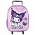 Hello Kitty Kuromi Purple gurulós ovis 3D hátizsák, táska 32 cm 166635464