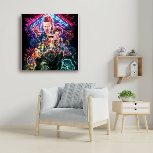 Stranger Things Poszter - Vászonkép 166650091 - Otthon és kert