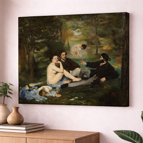 Édouard Manet - Reggeli a szabadban vászonkép 166650430 